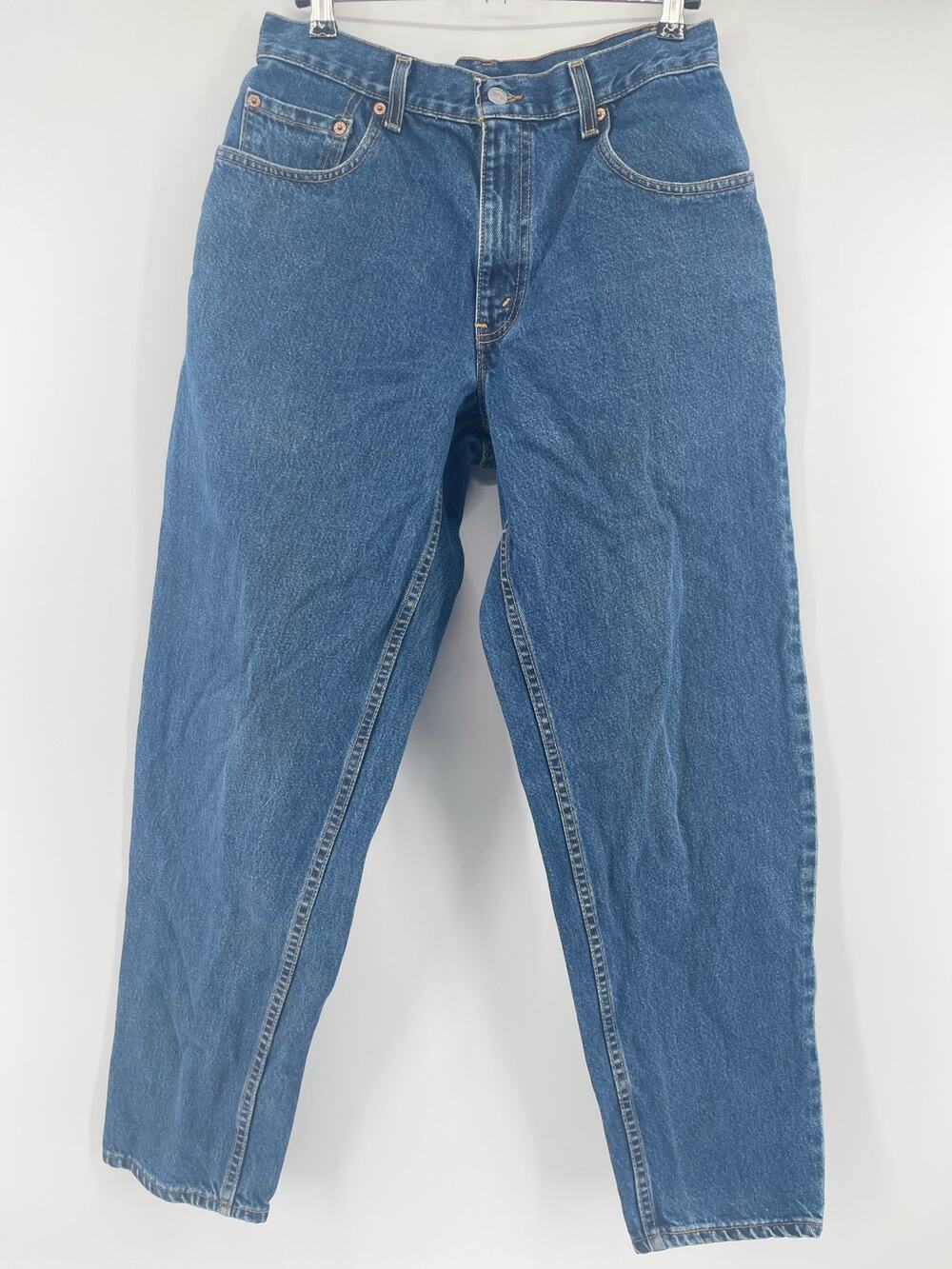 VNTG 2001 Levi’s 560 Jeans 30x30 Made in USA Loose Fit Dark Wash Tapered Leg
